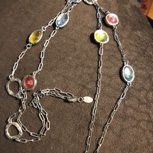 Lia Sophia colored gem 💎 necklace